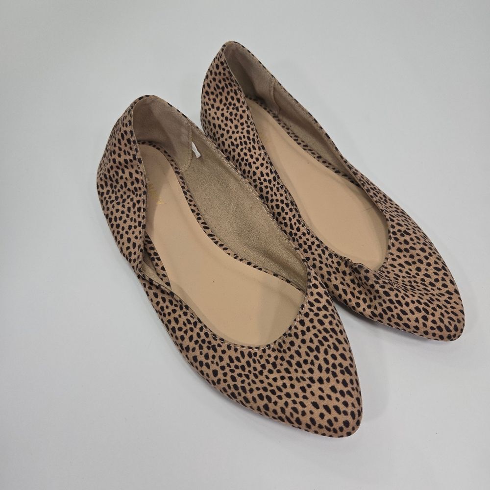 Old Navy leopard print flats